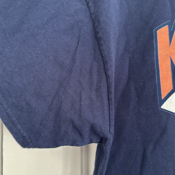 Hanes Men’s Navy Blue NY Knicks & Yankees Graphic T-Shirt Size XL - Picture 4 of 5